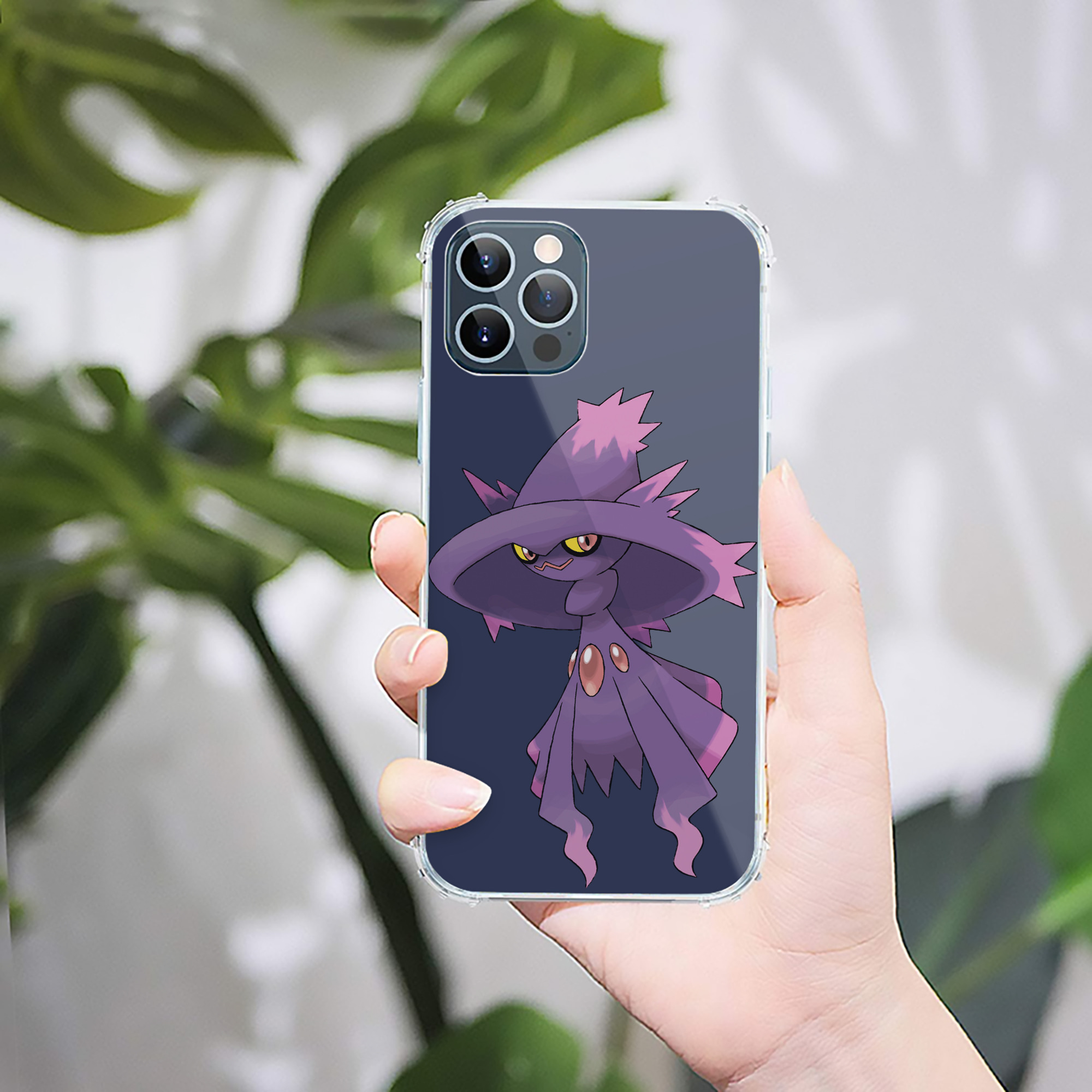（画像用） ポケットモンスター Pokémon 【iPhone 12シリーズ対応】透明スマホケース（クリアソフトケース）